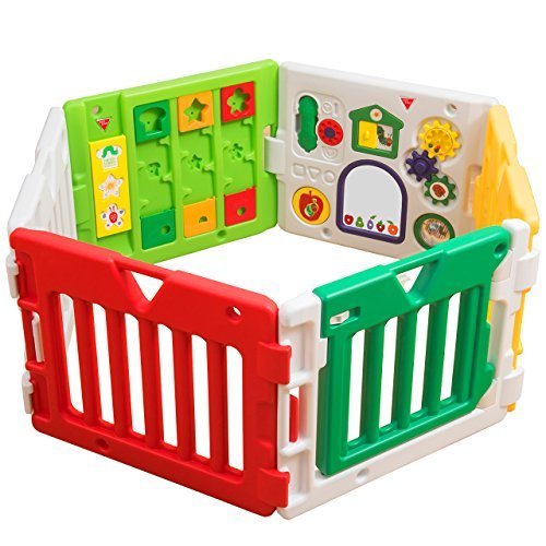 日本育児 ベビーサークル はらぺこあおむしミュージカルキッズランドDX 6ヶ月~3歳半対象 あおむしのおもちゃ付きのベビーサークル,ベビーサークル,おすすめ,