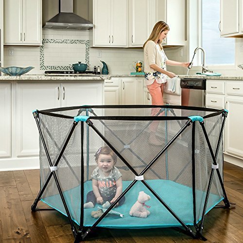 SUNHOO ベビーサークル 折りたたみ キッズランド 【ベビーフェンス/ベビーガード/プレイヤード】室内遊具 収納 持ち運び 高さ70cm 誕生日プレゼント 3ヶ月~3歳半,ベビーサークル,おすすめ,
