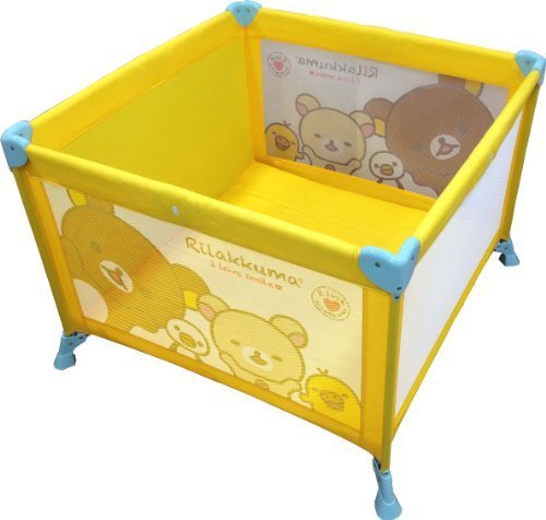 エンドー リラックマ ベビーサークル サークルのサイドは三面がメッシュ素材を採用,ベビーサークル,おすすめ,