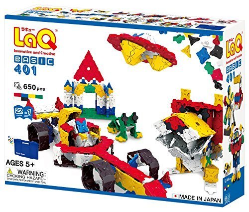 ラキュー(LaQ)ベーシック401(Basic 401),知育玩具,5歳,おすすめ