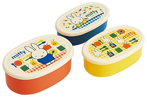 スケーター シール容器 保存容器 弁当箱 小物入れ 3P ミッフィー 15 SRS3S,幼稚園,お弁当箱,