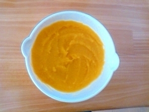 離乳食に　パンプキンスィートポテト,離乳食,りんご,