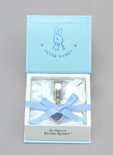 アサヒ ピーターラビット 純銀ベビースプーン PT-6,出産祝い,銀のスプーン,