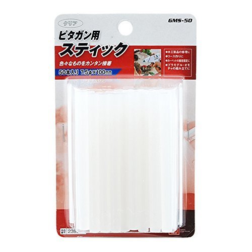 SK11 ボンドガン ピタガン用スティック GM-120 GM-100用 50本入 クリア GMS-50,マタニティ,ロゼット,