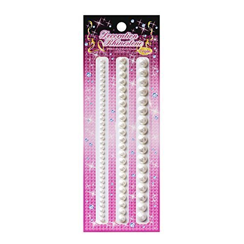 オフィスプロ シール ラインストーン トリプル パールホワイト DRT-11,マタニティ,ロゼット,