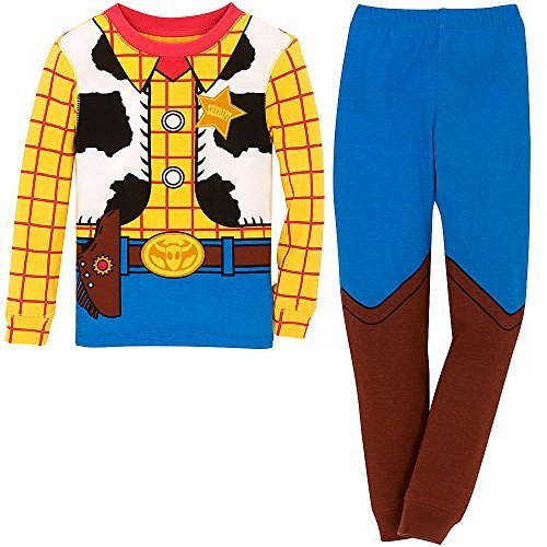 ディズニー (Disney) トイストーリー ウッディ なりきりコスチューム　パジャマ 長袖 コスプレ 男の子 子供 キッズ USディズニーストア ( US4歳 100cm ) [並行輸入品],キッズパジャマ,男の子,おすすめ