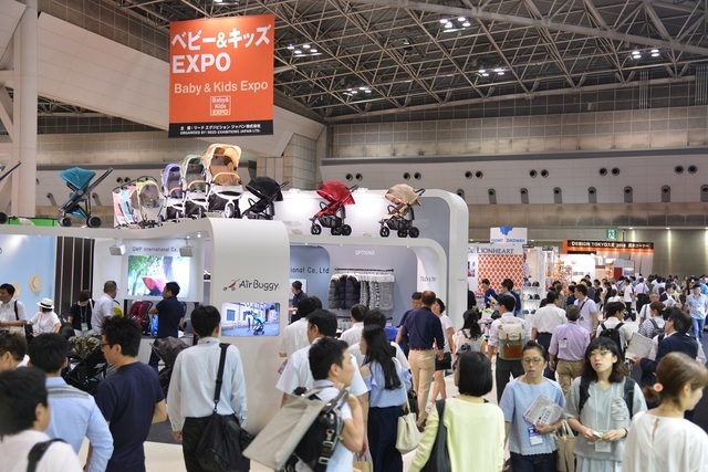 展示会会場風景,ベビー,知育玩具,