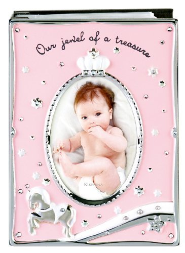 Kishima ソワレ ベビーアルバム Pink KP-31169,出産祝い,写真立て,