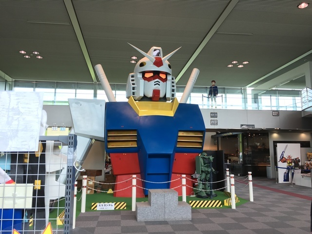 原寸大のガンダム,おもちゃのまち,バンダイミュージアム,