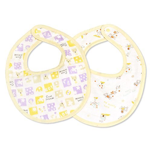 オーパス SANDRADEE スタイ よだれかけ ガーゼ タオル 生地 綿 100 % 男の子 女の子 2枚組 セット リバーシブル ベビー 新生児,出産祝い,ガーゼタオル,