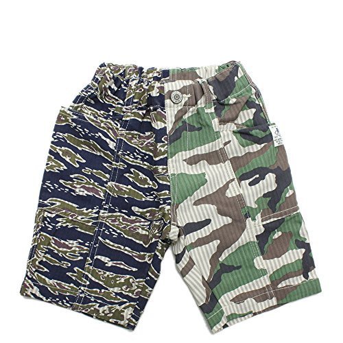 クレイジー総柄パンツ 迷彩柄,キッズ,ショートパンツ,