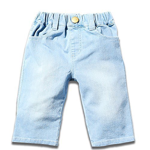  楽デニム ハーフ パンツ ,キッズ,ハーフパンツ,