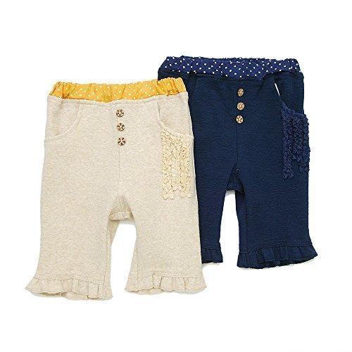 Lily ivory(リリー アイボリー) ハーフパンツ (80～130cm) キムラタンの子供服 (71026x71326-161b) ベージュ 100,キッズ,ハーフパンツ,