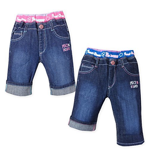 子供服 女の子 デニム ハーフ パンツ ボトム ,キッズ,ハーフパンツ,