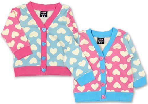 ハートボタン カーディガン 　candy heaven（キャンディヘブン）,ベビー,カーディガン,おすすめ