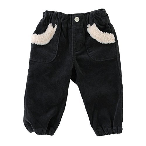 (チャックル) chuckle *スウィートガール*コーデュロイ風ロングパンツ グレー 95cm P3278-95-00,ベビー,パンツ,