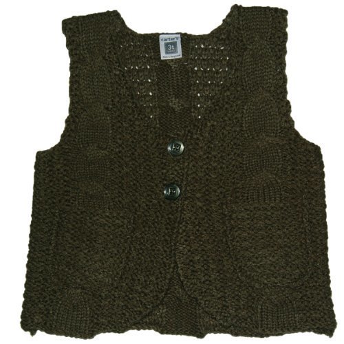 深緑ニットベスト｜Carter's（カーターズ）,キッズ,ニットベスト,
