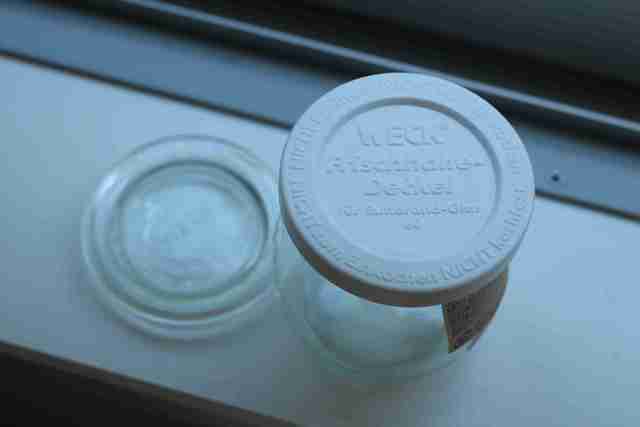 WECKのプラスチックカバー使用例,ナチュラルキッチン,WECK,