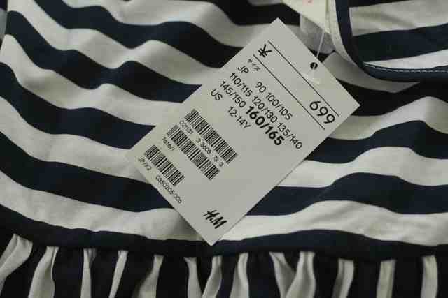 H&Mキッズサイズワンピース,H&M,親子コーデ,