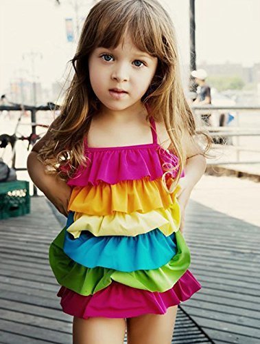 【MINSIO】【バリエーション選択可】 子供用 （ 女の子 ） 水着 ／ MINSIOオリジナル お花の髪かざり セット 00602M,女の子,子供水着,