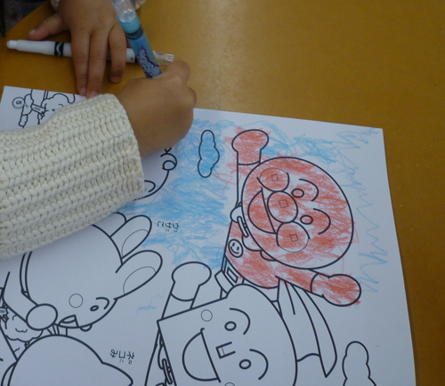 ぬりえ,旅行,子連れ,グッズ