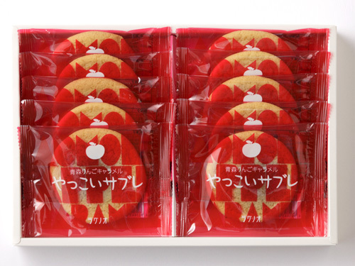 やっこいサブレ,青森県,りんご,お菓子