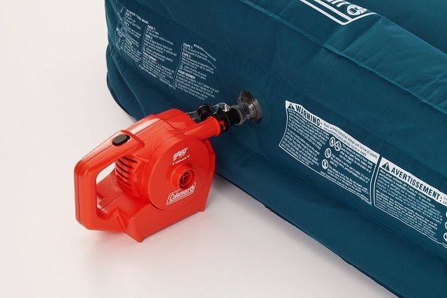 コールマンクイックポンプ,キャンプ,便利,グッズ