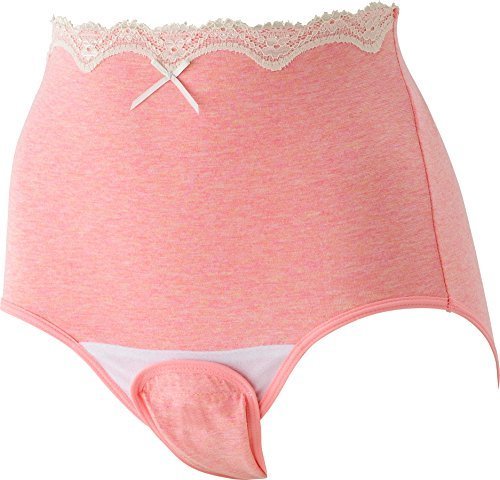 犬印本舗 産褥ショーツ M-L ピンク 綿 C1027,出産準備リスト ,