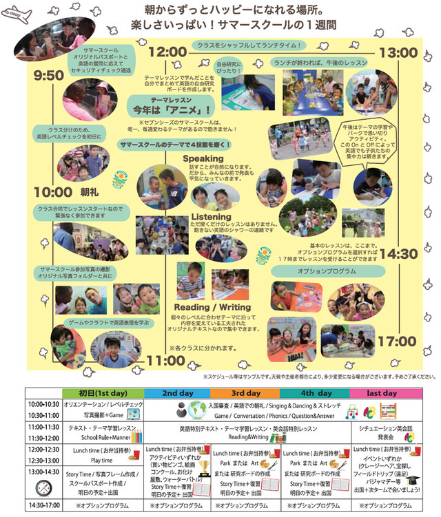 , サマースクール,夏休み,語学研修