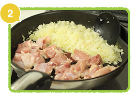 フライパンで材料を炒める,レシピ,サンドイッチ,行楽弁当