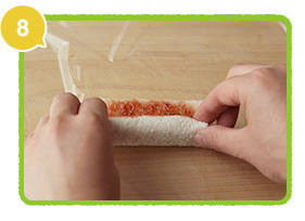 ロールサンドの巻き方,レシピ,サンドイッチ,行楽弁当