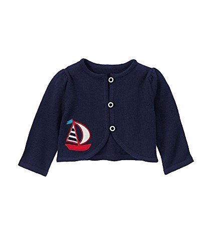 (ジンボリー) GYMBOREE ショアートゥーラブ セールボートカーディガン /ジムネイビー 0-3ヶ月(身長48-58cm) [並行輸入品],キッズ,ボレロ,