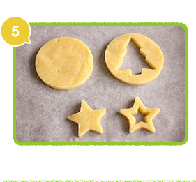 型を抜く,レシピ,子ども,クリスマス