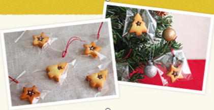 ラッピング例,レシピ,子ども,クリスマス