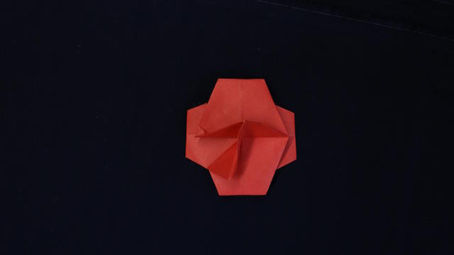 ,折り紙,バラ,折り方