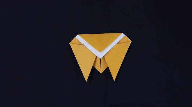 ,折り紙,セミ,折り方