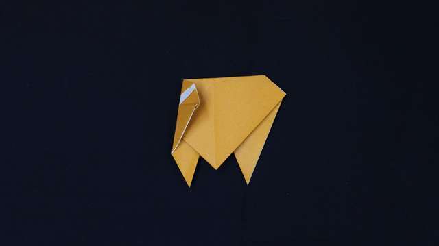 ,折り紙,セミ,折り方