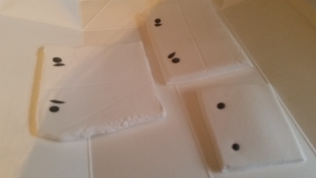 粘土への目の付け方(オリジナル),粘土,工作,鯉のぼり