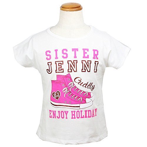 SISTER JENNI（シスタージェニィ） スニーカープリントＴシャツ　オフホワイト【67883】 (140cm),女の子　,人気,ファッション