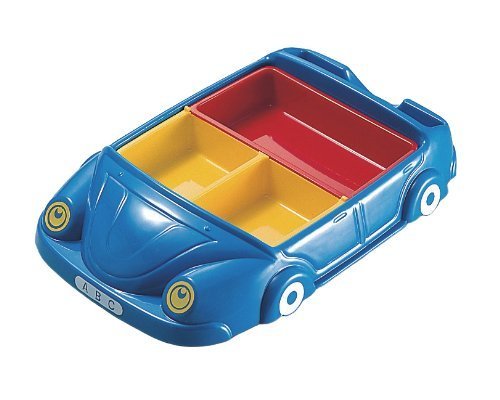 お子様食器 自動車 ランチ皿 ブルー 01702B,キッズ,プレート,食器