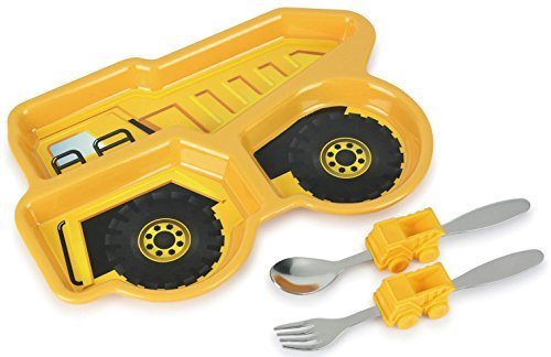 Urban Trend [アーバントレンド] ミータイム ミールセット ダンプトラック 007728,キッズ,プレート,食器