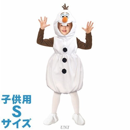 ディズニー アナと雪の女王 オラフ キッズコスチューム 男女共用 100cm-120cm 95326S,子ども,キッズ,コスチューム