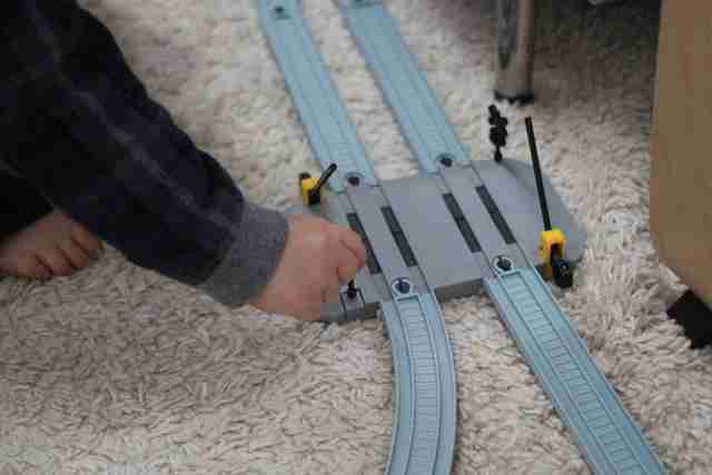 パーツをふやしてオリジナル線路,ダイソー,プチ,電車