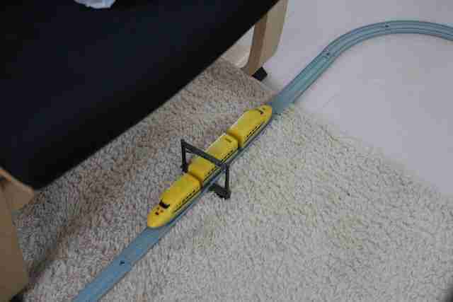 ,ダイソー,プチ,電車