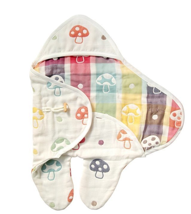 6重ガーゼ足つきアフガン ,赤ちゃん,おくるみ,おすすめ