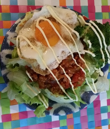 ロコモコ風ごはん,そぼろ,レシピ,アレンジ