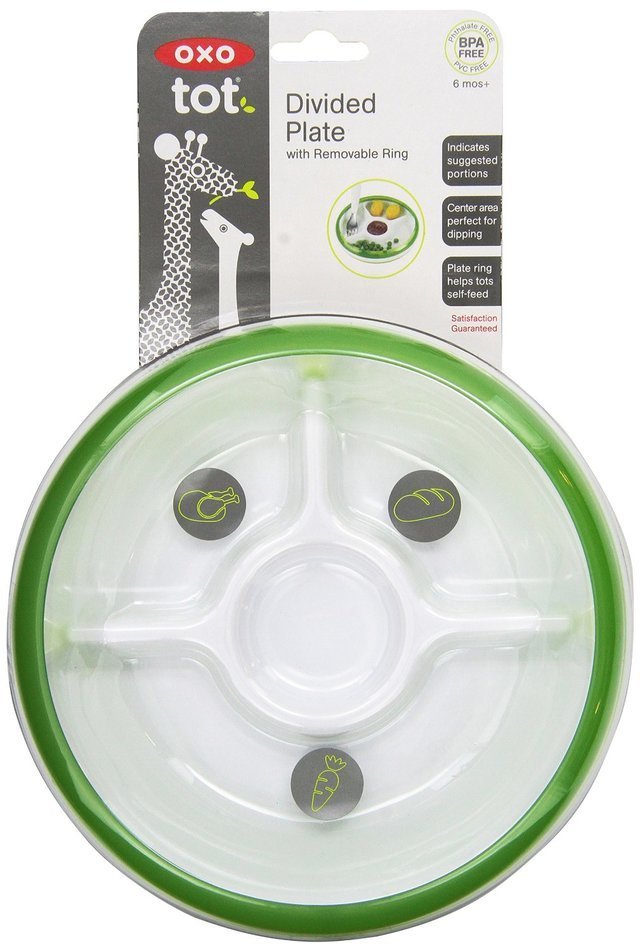 OXO Tot仕切り付プレート,離乳食,食器,選び方