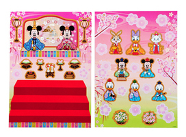 ディズニーキャラクターのウォールステッカー,おすすめ,初節句,ひな人形