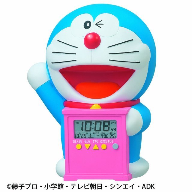 キャラクター目覚まし時計　ドラえもん,ドラえもん,魅力,紹介