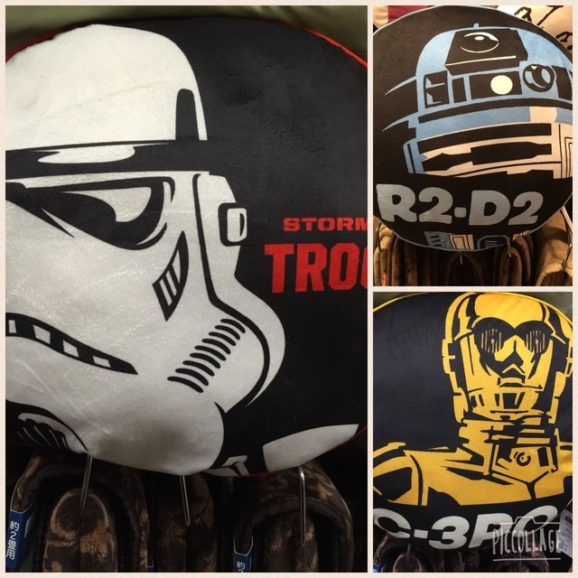 しまむらスターウォーズコラボ商品クッション,しまむら,スターウォーズ,コラボ商品